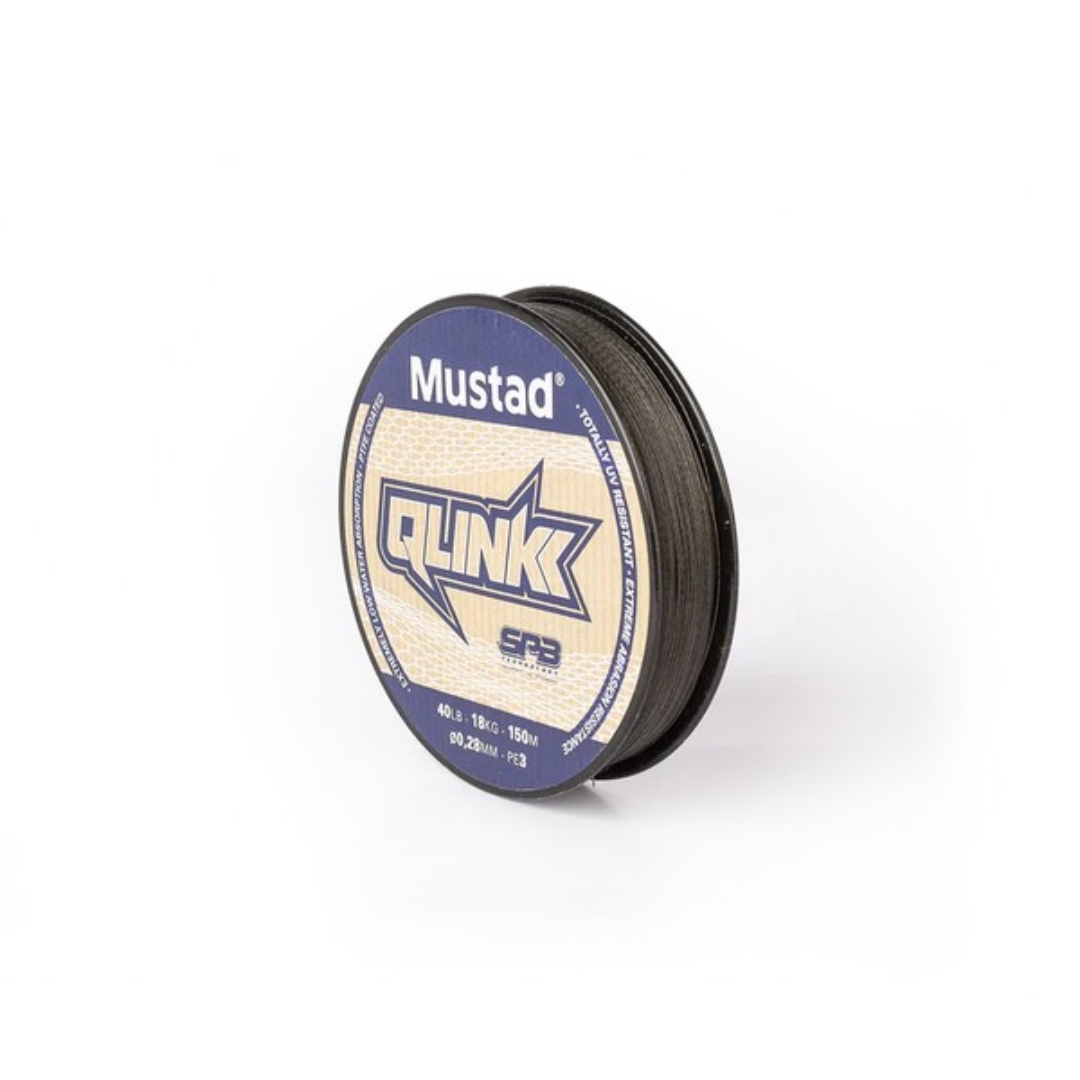 Mustad Qlink Braid 6Lb/0.08Mm, 165Yd/150M G