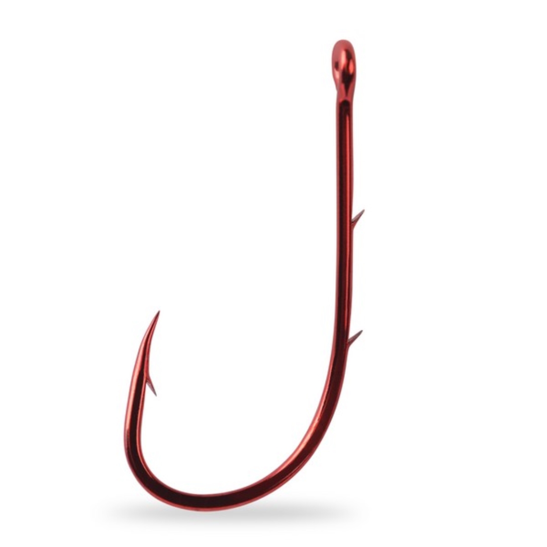 Mustad Red Baitholder Hook 1 10Db/Csomag