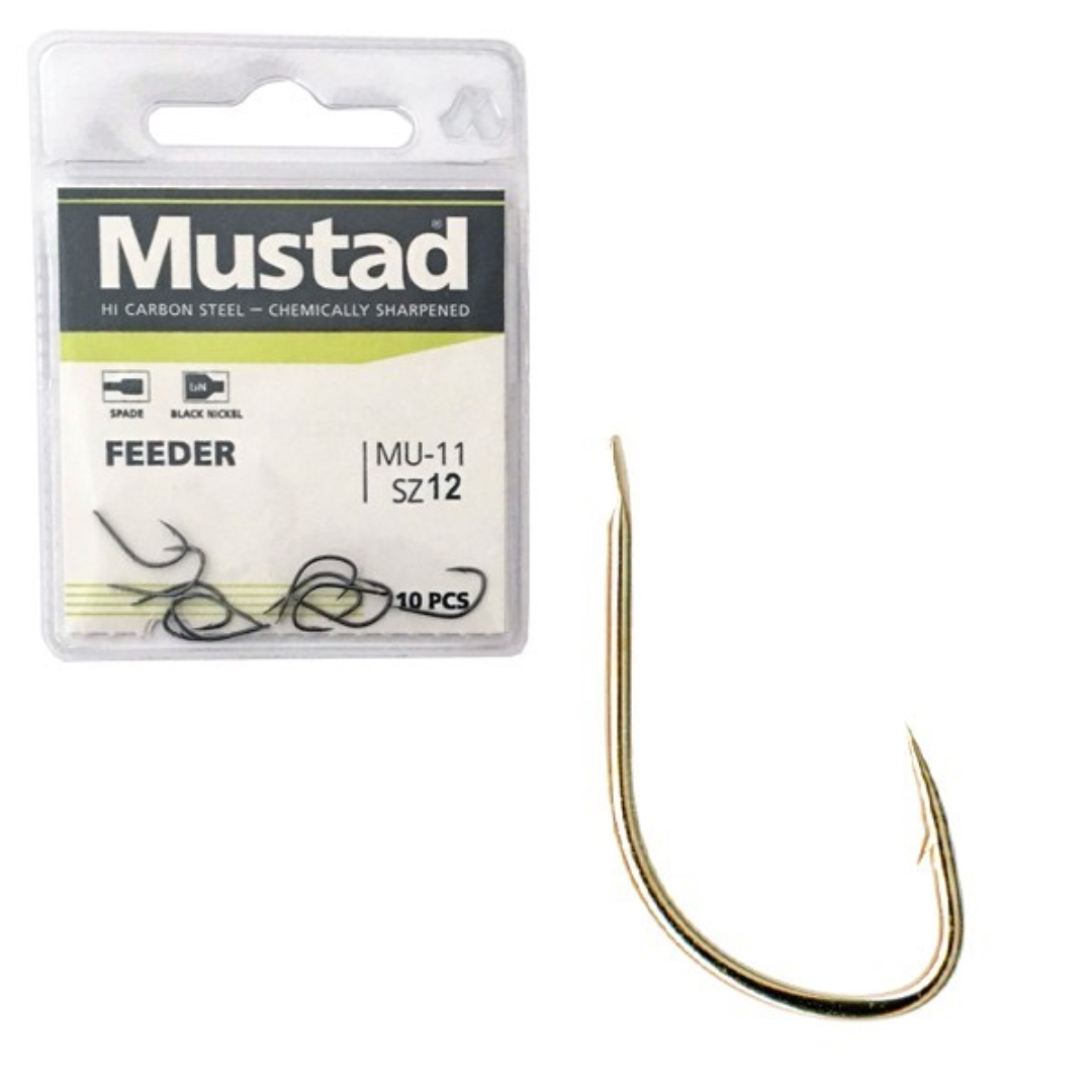 Mustad Ultra Np Feeder Spade Barbed 14 10Db/Csomag