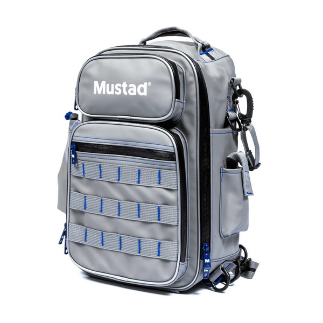 Mustad Game Time Sling Pack - Tackle - Multi Gray/Blue