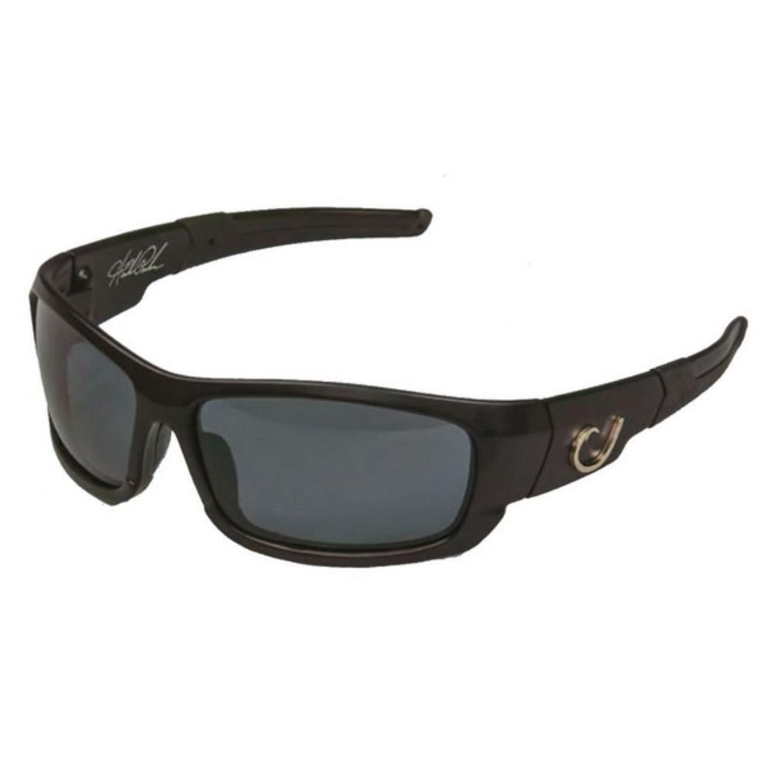 Mustad Hp Polarized Sunglasses - Black Frame, Smoke Lens
