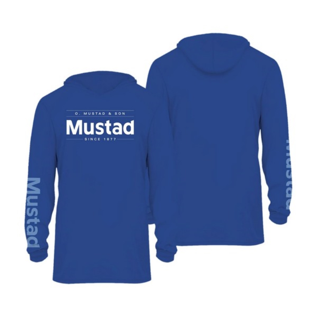 Blue Brand Longsleeve Uv With Hood - Repreve+Spandex S