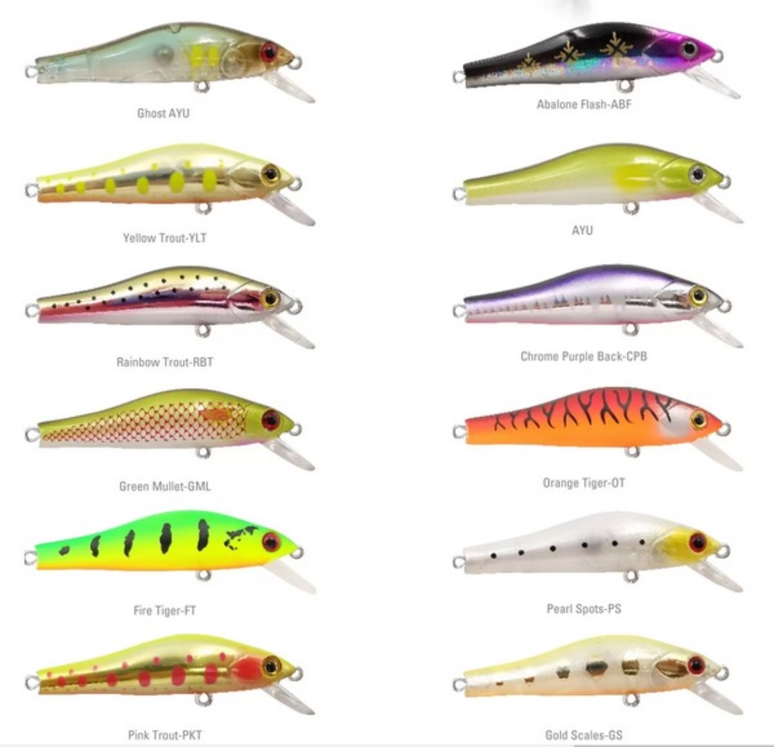 Mustad Scurry Minnow 55S Yello