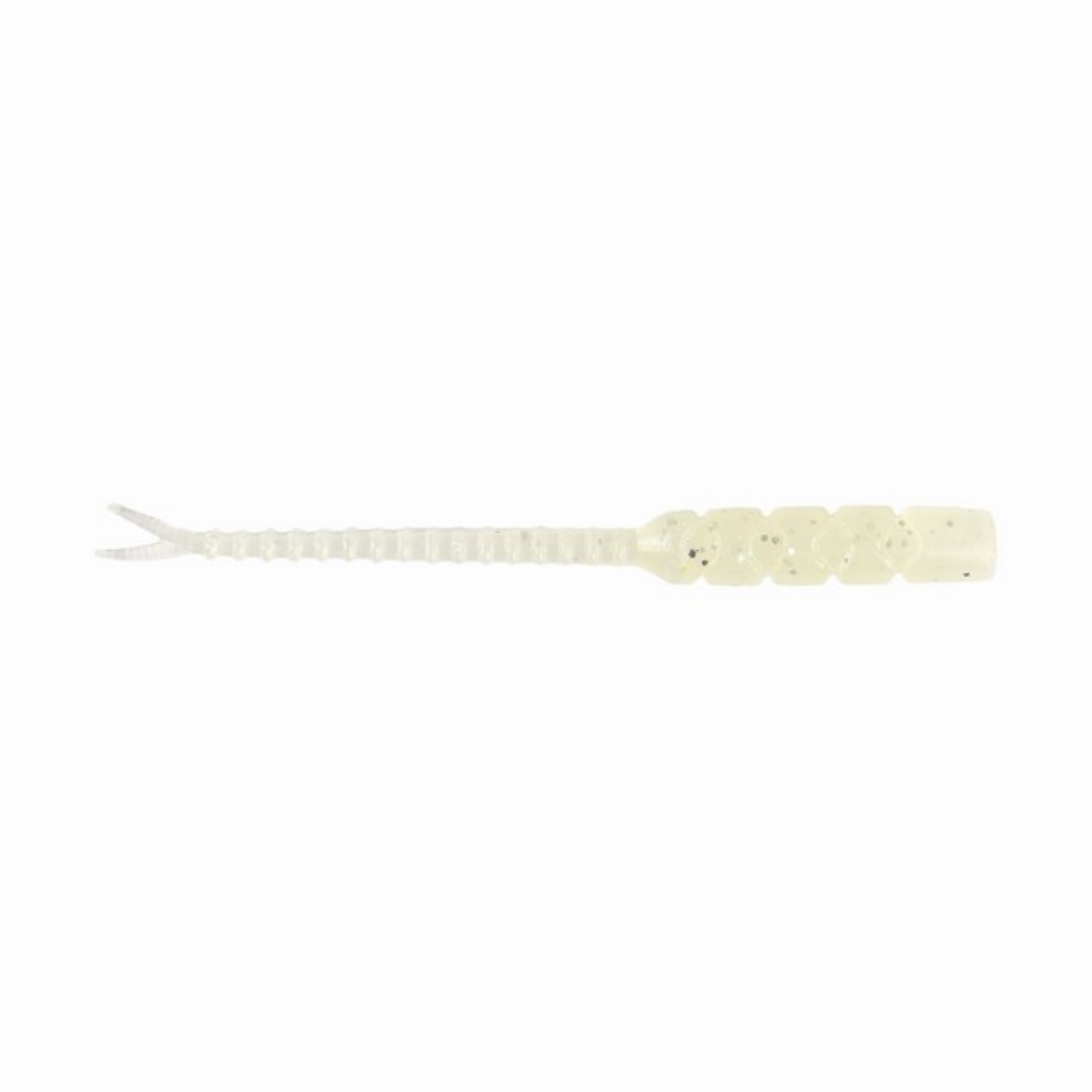 Mustad Aji Hellgramite 2'' Clear Purple Glitter 12Db/Csomag