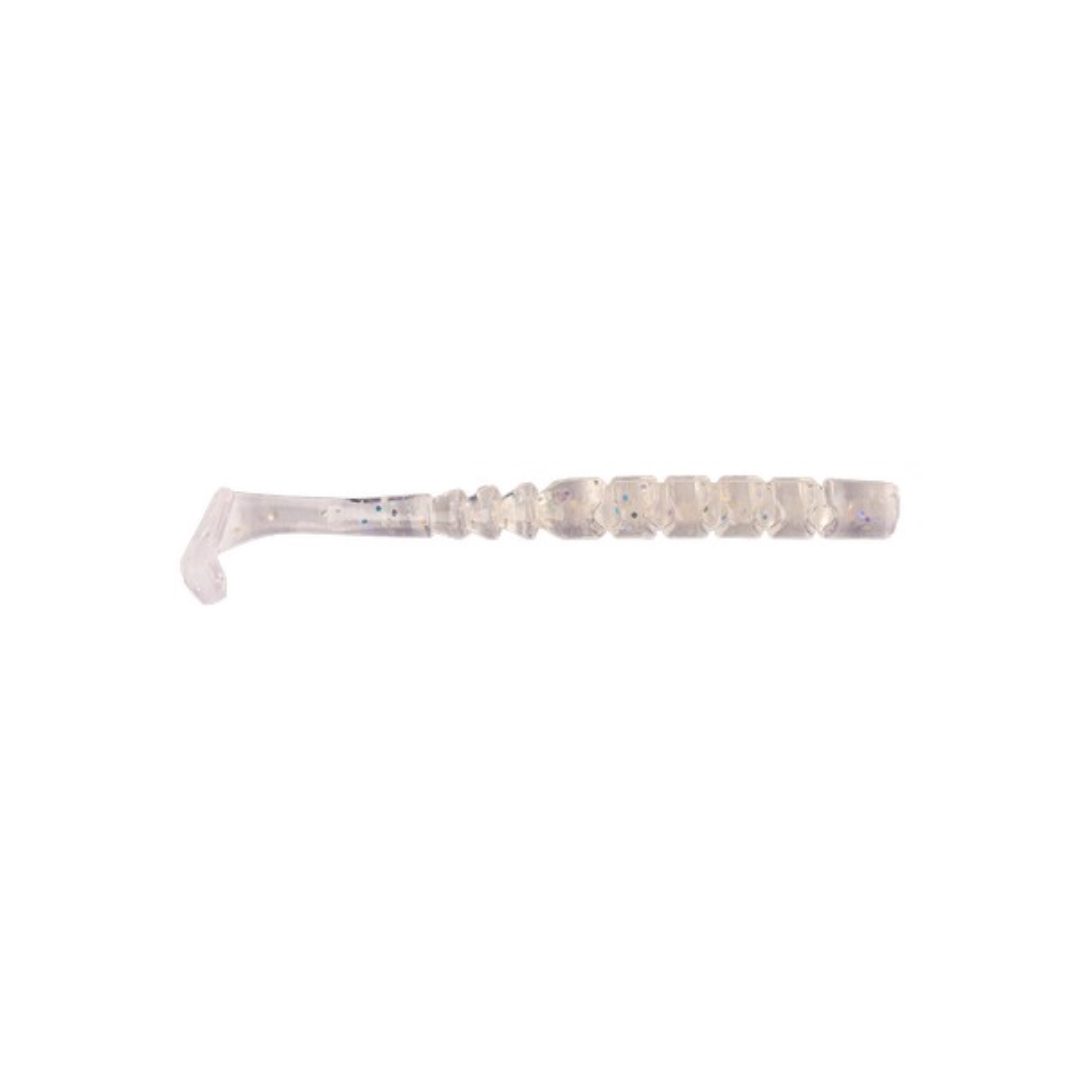 Mustad Aji Paddle Tail 2'' Uv Clear Red Glitter 12Db/Csomag
