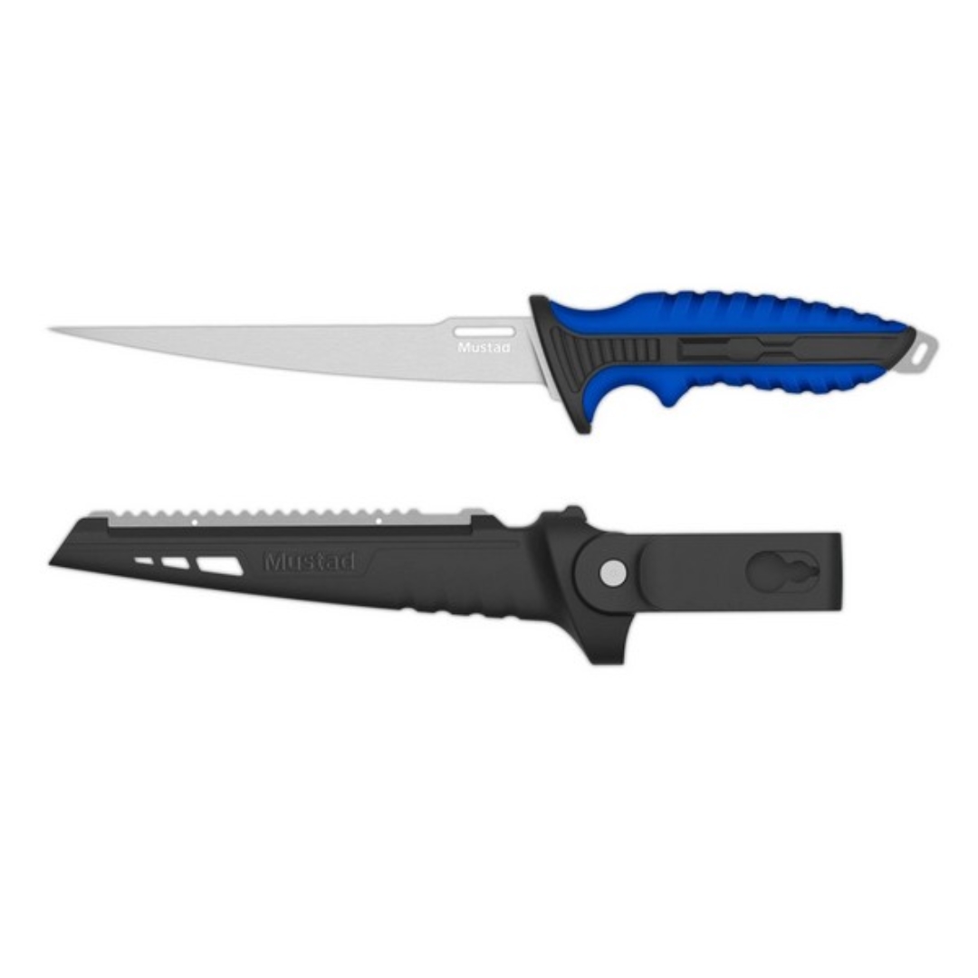Mustad Filézőkés 7" 18Cm Polírozott Pengével