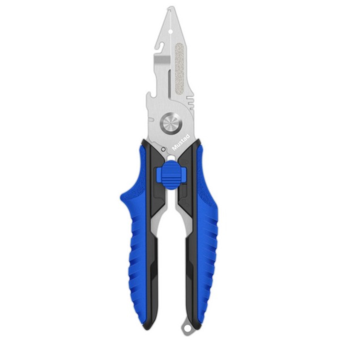 Mustad Multifunkciós Rugós Olló 7.5" 19Cm